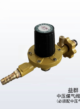 益群ZYF-828A国标猛火不可调节阀漏气自闭安检中压阀减压阀燃气表