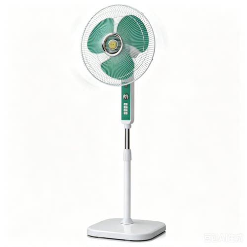 菊朵400经典复古电风扇家用落地扇立式办公室大风力摇头升降风扇