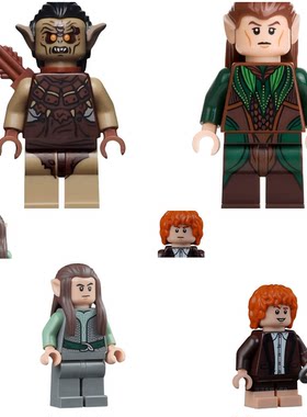 乐高 LEGO 霍比特人 指环王 人仔 lor048 半兽人 弓箭手 79002