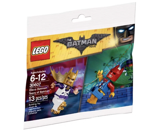 LEGO 乐高 30607限量版 人仔包 迪斯科蝙蝠侠和蝙蝠侠之泪 拼砌包