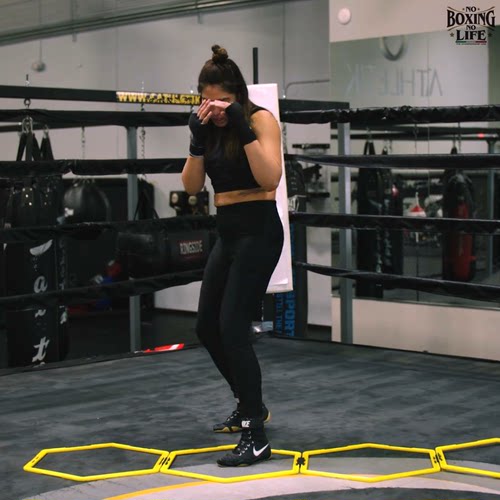 noboxingnolife步法训练