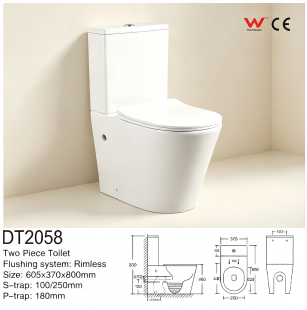 watermark认证马桶CE认证坐便器香港台湾新加坡专用高温陶瓷马桶