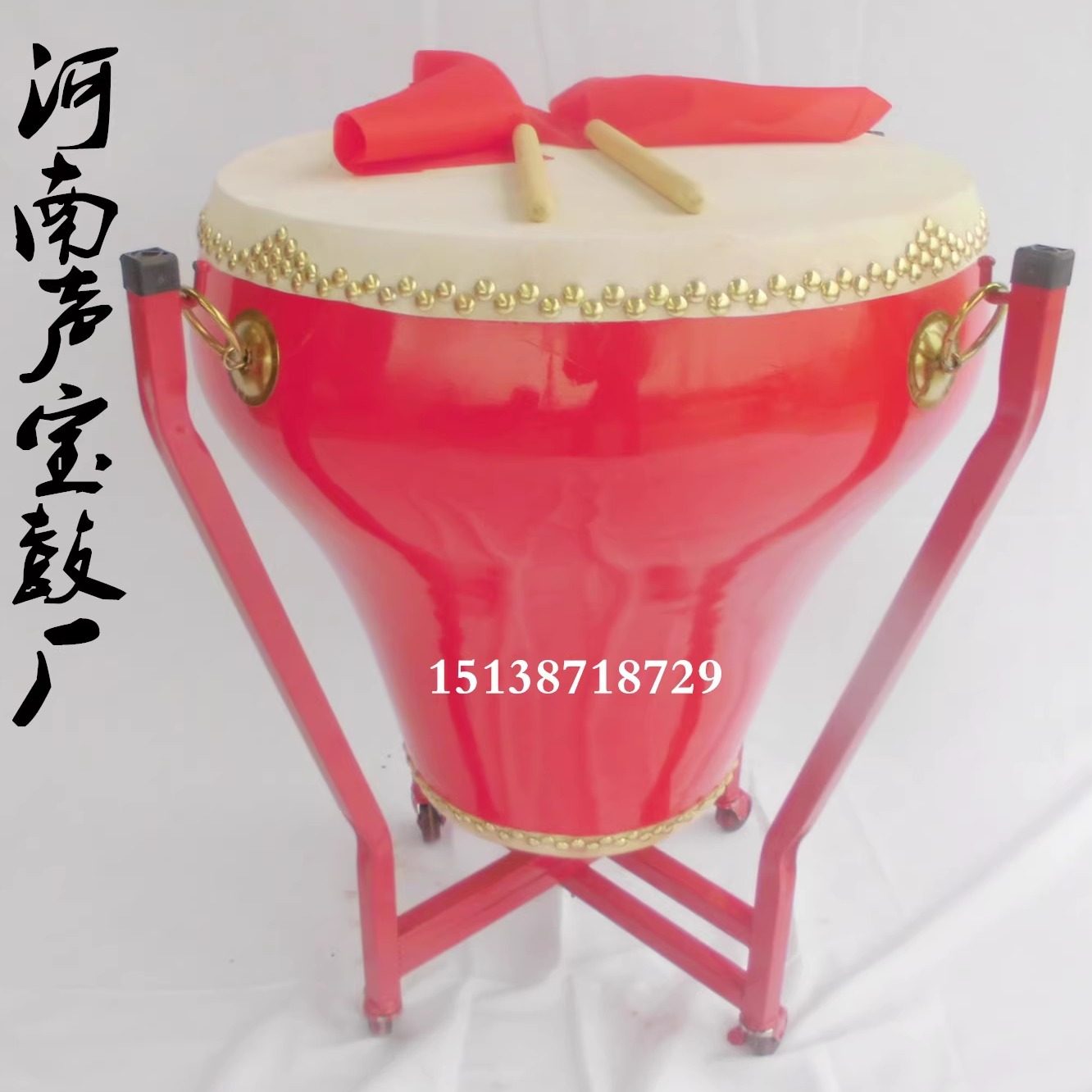 头层花盆鼓红鼓定音鼓大鼓战鼓