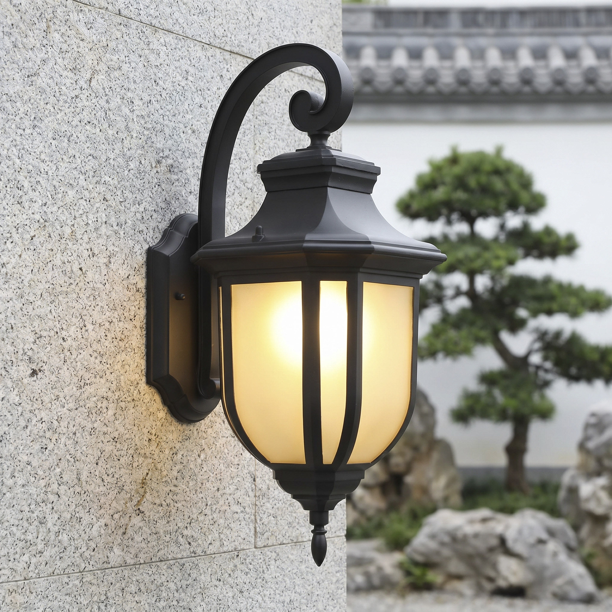户外壁灯防水庭院灯美式简约室外门柱过道阳台灯别墅外墙阳光房灯