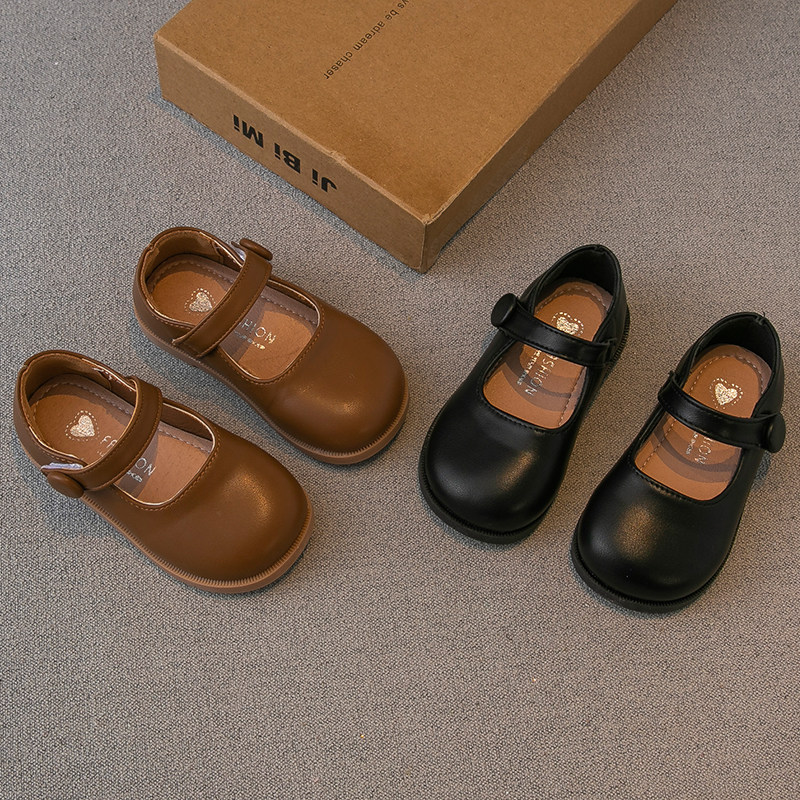 女童皮鞋2025春秋新款儿童鞋子小女孩公主鞋软底豆豆鞋宝宝单鞋潮,童鞋/婴儿鞋/亲子鞋,皮鞋,淘宝优惠券,粉丝福利购,淘宝优惠卷