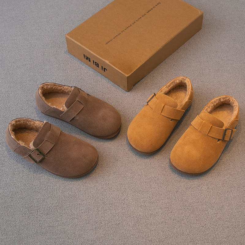 儿童棉鞋2024冬季新款男童鞋子女童加绒加厚豆豆鞋保暖冬鞋软底潮,童鞋/婴儿鞋/亲子鞋,棉鞋,淘宝优惠券,粉丝福利购,淘宝优惠卷