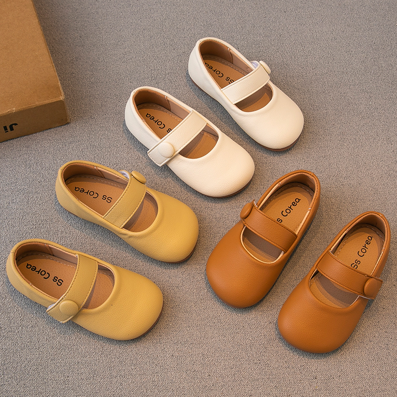 女童皮鞋2025春秋新款儿童鞋子小女孩公主鞋软底豆豆鞋宝宝单鞋潮,童鞋/婴儿鞋/亲子鞋,皮鞋,淘宝优惠券,粉丝福利购,淘宝优惠卷