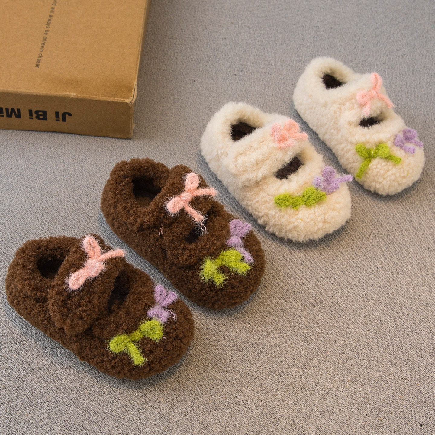 女童毛毛鞋2025冬季新款儿童鞋子小女孩公主鞋二棉加绒豆豆鞋棉鞋,童鞋/婴儿鞋/亲子鞋,棉鞋,淘宝优惠券,粉丝福利购,淘宝优惠卷