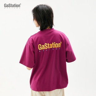 Gastation温变logo印花T恤 索罗娜轻薄速干大logo印花短袖