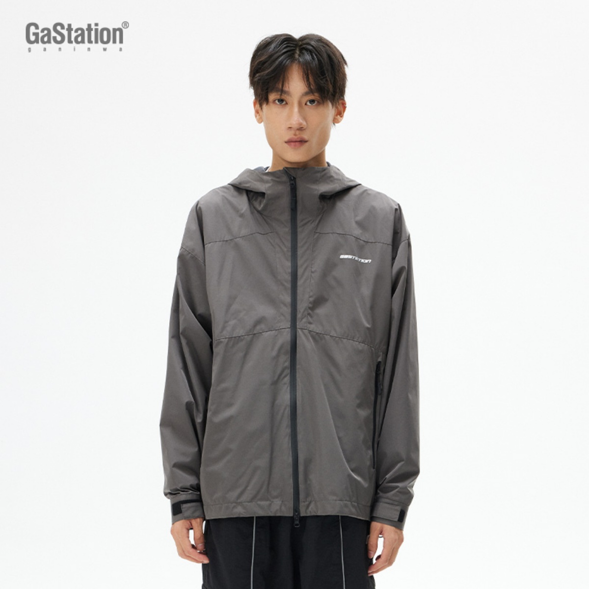 Gastation秋季新款防泼水冲锋衣