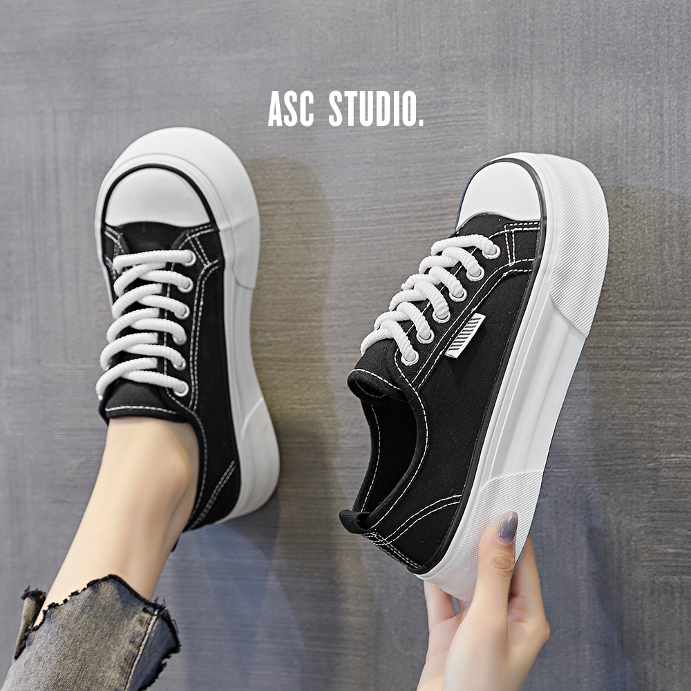 Acesc/艾斯臣休闲帆布鞋