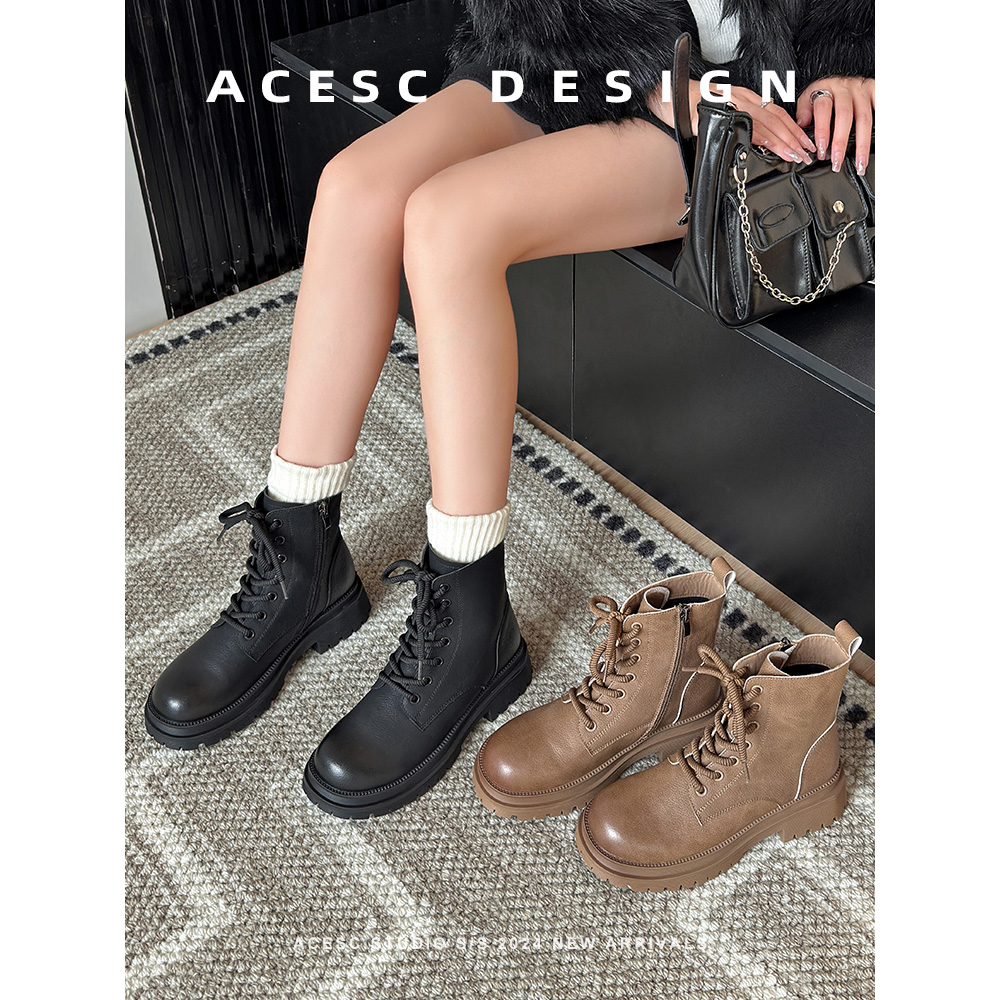 Acesc/艾斯臣短靴马丁靴
