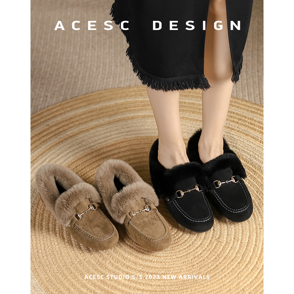 艾斯臣保暖复古勃肯鞋