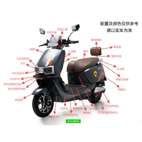 金箭电动车凯锐原厂塑料件