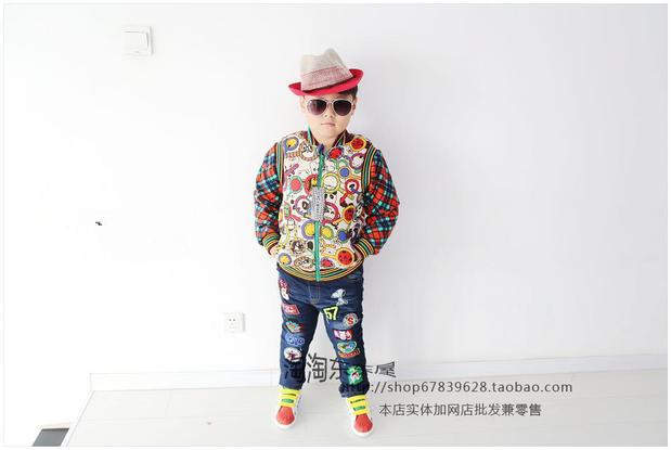 春秋现货羊羔绒棉服棉袄保暖外套棒球服男童女童纯棉舒适百搭