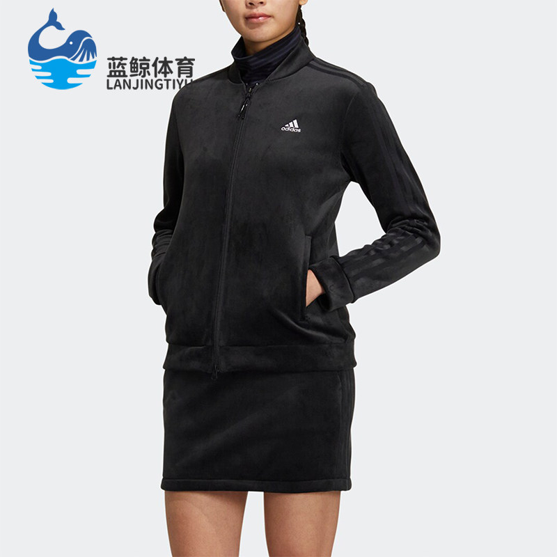 Adidas/阿迪达斯正品高尔夫女士运动修身外套短裙套装HG8274