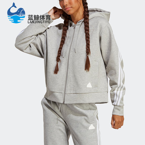 阿迪达斯女子运动宽松外套