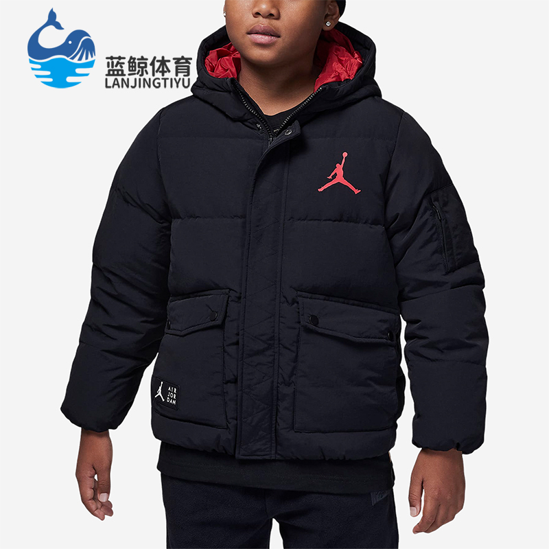 耐克正品大童保暖运动羽绒服