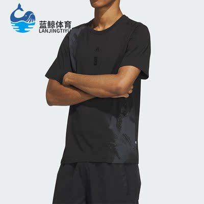 阿迪达斯男子时尚运动休闲T恤