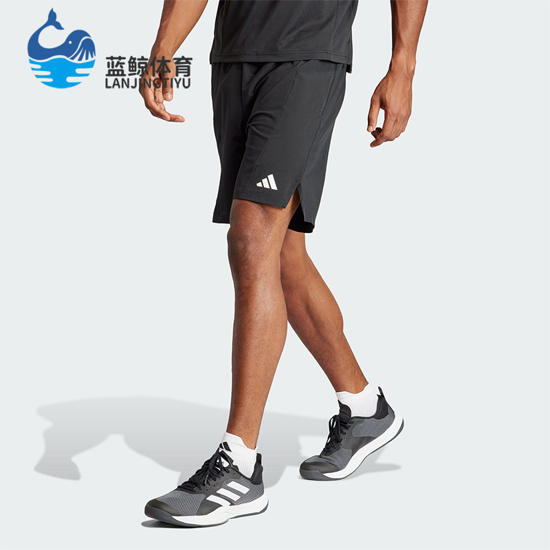 阿迪达斯男士新款运动健身短裤