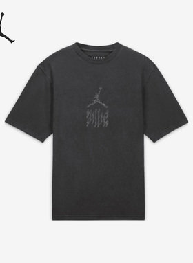 Nike/耐克正品Jordan x Billie Eilish女子运动T恤DV7360-010