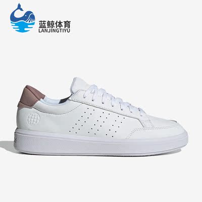 阿迪达斯正品女运动轻便低帮板鞋