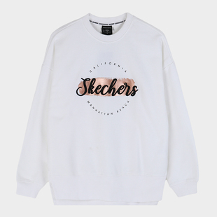 L419W085 特卖 0019 加绒圆领卫衣断码 斯凯奇女子正品