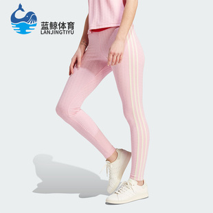 Adidas LEGGINGS KNIT女子紧身运动长裤 IK7848 阿迪达斯正品
