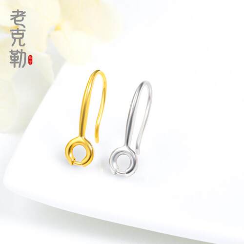 老克勒耳钩DIY百搭耳饰
