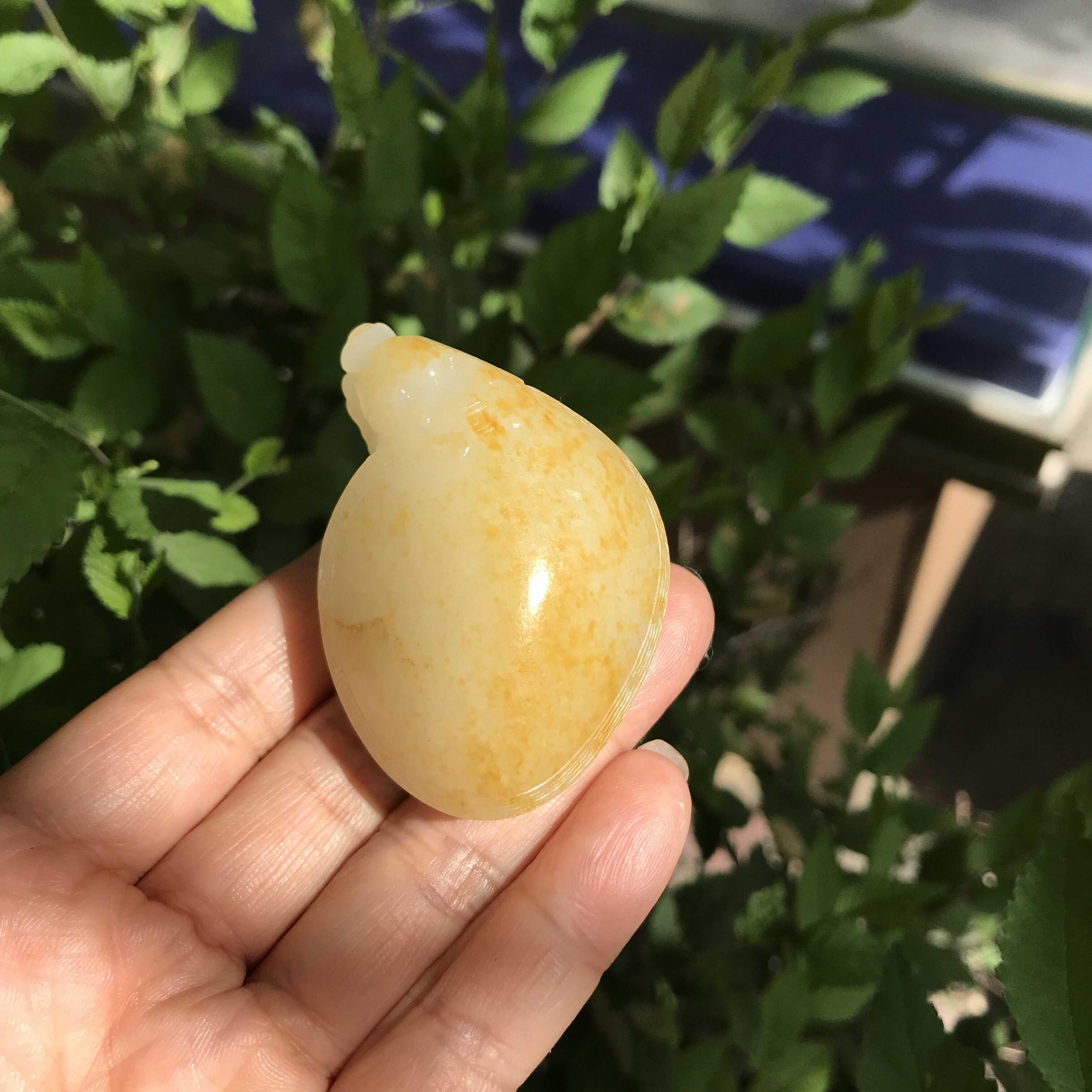 儒贤玉道新疆和田玉籽料满皮洒金皮子苏州工艺龙龟大挂件小手把