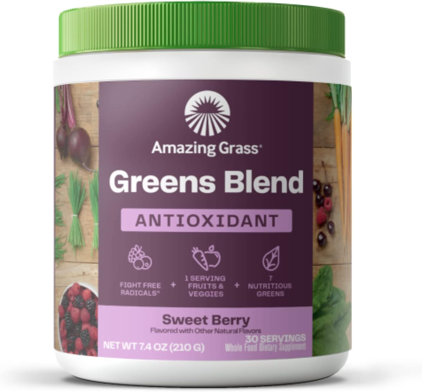 美国代购Amazing Grass Greens Blend Antioxidant: Super Greens