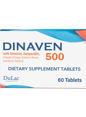 Dulac Dinaven 500, Micronized Diosmin Hesperidin Dietary Sup