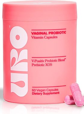 美国代购URO Vaginal Probiotics for Women pH Balance with Pre
