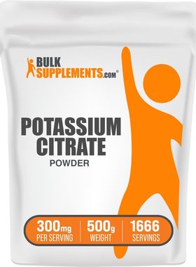 美国代购BulkSupplements.com Potassium Citrate Powder - Potas