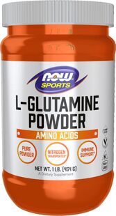 美国代购NOW Sports L-Glutamine Powder, 1-Pound