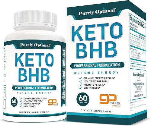 美国代购Premium Keto Diet Pills - Utilize Fat for Energy wit