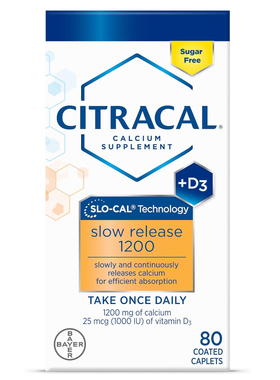 美国代购Citracal Slow Release 1200 1200mg Calcium Citrate
