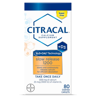 美国代购Citracal Slow Release 1200 1200mg Calcium Citrate