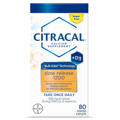 美国代购Citracal Slow Release 1200 1200mg Calcium Citrate