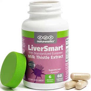 美国代购LiverSmart - Milk Thistle Liver Cleanse & Support Su
