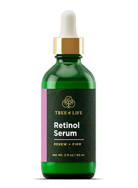 美国代购Tree of Life Retinol Serum for Face w/Hydrating Hyal