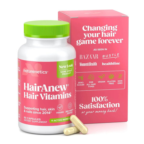 美国代购Naturenetics HairAnew Hair Growth Vitamins for Women