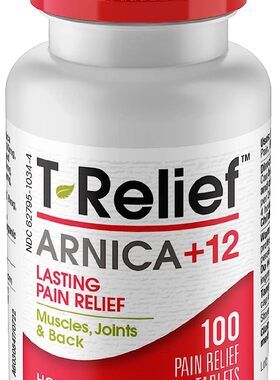 美国代购T-Relief Arnica +12 Natural Relieving Actives for Ba