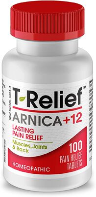 美国代购T-Relief Arnica +12 Natural Relieving Actives for Ba