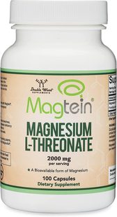 美国代购Magnesium L Threonate Capsules (Magtein) – High Abs