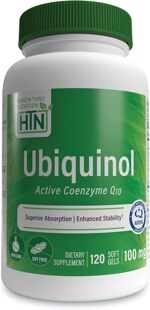 美国代购Health Thru Nutrition Ubiquinol 100mg as Kaneka QH R