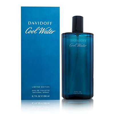 美国代购Davidoff Cool Water Eau de Toilette Spray for Men, 6