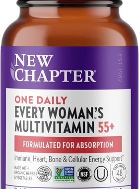 美国代购New Chapter Women's Multivitamin 50 Plus for Cellula