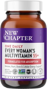 美国代购New Chapter Women's Multivitamin 50 Plus for Cellula
