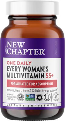 美国代购New Chapter Women's Multivitamin 50 Plus for Cellula